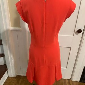 Rebecca Taylor Orange Cocktail Dress